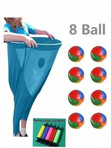 2025 New Grandma Pants Courtyard Game Set, Detachable Pants, Throwing And Catching Ball Training Game, Giant Outdoor Entertainment Throwing Game, Team Relay, Family Gathering, Outdoor Game Set