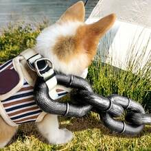 Halloween Themed Funny Pet Leash, Suitable For Medium And Small Dogs, Designed For Outdoor Walking And Training, Made Of Lightweight Polypropylene Material With Chain Design