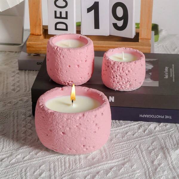 French Vanilla Scented Candle In Space Cup, Available In Regular, Large, And Extra Large Sizes, Suitable For Holiday And Home Decor