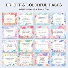 ICCEEMEE 365 Days Positive Affirmations Desk Calendar Pink 2025 Standing Flip Desktop Calendar With Inspirational Quotes Color Inner Pages For Decor Portable Punch Plan School Home Office Desk Decor Daily Planner