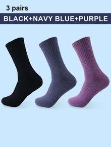 5 par ciepłych skarpet trekkingowych z wełny merynosów – grube, wyściełane skarpetki odprowadzające wilgoć dla mężczyzn i kobiet, niezbędne podczas aktywności na świeżym powietrzu zimą, skarpetki jesienne