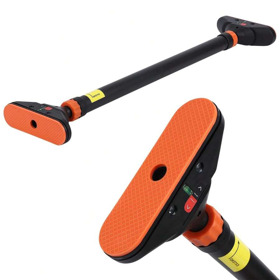 Pull Up Bar For Doorway, Strength Training Chin Up Bar With Level Meter And Adjustable Width For Home Gym,No Screws Required, Weight Capacity 440 LBS - Orange - View 1