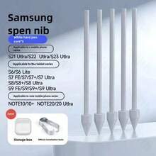 触控笔 S 笔尖替换笔尖带夹适用于三星 Galaxy S24 S24Ultra Tab S9 S9U S9FE S 铅笔备用笔尖 - 彩色 - 查看 9