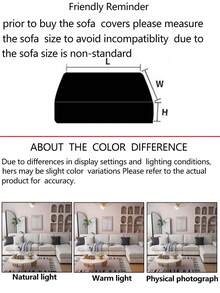 1pc Stretch Sofa Cover, Non-Slip Full Coverage Sofa Seat Cover, Plush Fabric All Season Sofa Cushion Cover, Thick Fabric Sofa Slipcover, Machine Washable, Pet Friendly, Decor For Bedroom, Office, Living Room, Fit For 1/2/3/4 Seater Sofa And L-Shaped Sofa, Light Gray - Light Grey - View 5