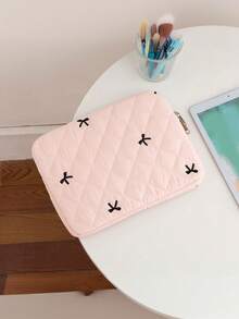 Laptop Tasche mit Diamantmuster, Laptop Schutzhülle geeignet für 11-Zoll, 13-Zoll, 13,3-Zoll, 14-Zoll, 15-16-Zoll Air Pro Laptop Sleeve M3/M2/M1 Max PC Laptop Notebook Computer Chromebook Computertasche, Herbst Uni Essentials Laptop Tasche für Frauen Mac Book Hülle Rückkehr zur Schule