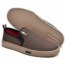 Sapatênis Masculino Casual Slip On Moderno Confortável em Lona com Relógio Digital do 37 ao 46