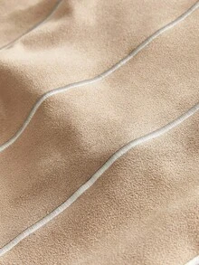 男士针织时尚休闲宽松数字刺绣短袖T恤，夏季，学校，秋季