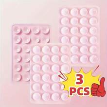 Set de 4 piezas/2 piezas Agarre de silicona para teléfono, adecuado para todos los modelos de teléfonos, soporte adhesivo para teléfono, manija adhesiva de teléfono con manos libres, soporte de agarre de teléfono para selfie y video compatible con iPhone, teléfonos Android, regalo para cumpleaños, familia, amigos, soporte para teléfono, accesorios para teléfono