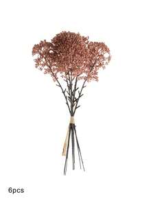 6/12/24 件满天星花束人造假满天星适用于婚礼新娘花束花环 DIY 插花花环家居办公室桌面装饰中心装饰真实触感，满天星人造花散装，真实触感仿品 - 彩色 - 查看 18