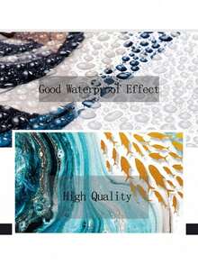 Lebendiger antiker Kranich Aquarell Kunstdruck - Exquisite vintage japanisch inspirierte Wanddekoration mit rahmenlosem Design für Wohnzimmer, Schlafzimmer, Büro - verleiht jedem Raum einen Hauch von Eleganz und Raffinesse