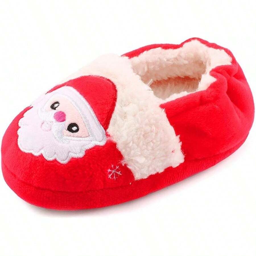 Winter Slippers For Cartoon Animal Slippers Toddler Warm Plush House Shoes Little Home Slippers