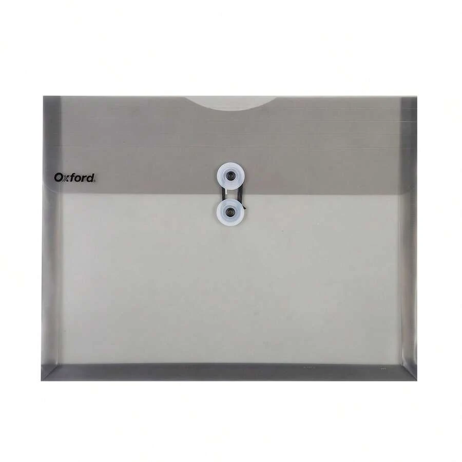 Sobre Oxford Con Hilo, Tamaño Carta, Color Azul y Gris - Gris - Ver 1