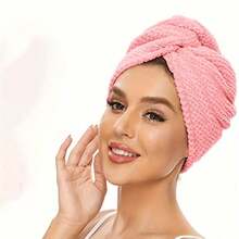 Thickened Shower Cap, Quick-Drying Hair Towel, Absorbent Dry Hair Cap, Suitable For All Hair Types