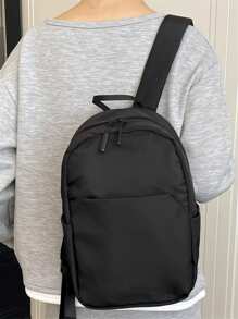 小型休闲背包 简约黑色校园背包 大学生背包 校园笔记本电脑背包 大型旅行通勤背包 轻便背包 夏季校园背包 尖叫包 背包 冬季圣诞节礼物旅行包 感恩节假期电脑 男士背包 黑色背包 徒步旅行 大容量 多功能户外便携时尚休闲度假腰包 包包礼物 旅行必需品 节日必需品 书包 露营包 返校沙滩包 沙滩笔记本电脑包 运动生活