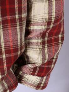 Boys & Teens Casual Loose Plaid Shirt