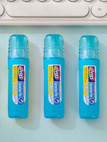 3pcs Candy Color Correction Fluid Suitable For Students - Three Blue - View 1