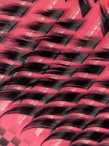 108 nuovi pezzi fai-da-te di ciglia individuali da 8-16 mm, ciglia di volpe in confezione in acrilico, con coda sottile e obliqua per allungamento sexy, adatte per chi ama la bellezza e la moda