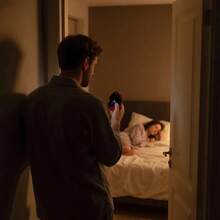 1 pièce Boîte à bijoux en forme de cœur à LED - Boîte cadeau parfaite pour la Saint-Valentin, multicolore avec support pour bague, boîte à bague de mariage