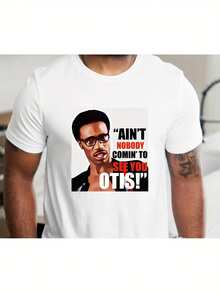 Men Size Men Women Vintage Otis Lyrics T-Shirt Bold Ain't Nobody Coming To See You Graphic Tee Heavyweight Crewneck Shirt Retro Music Fan Apparel Machine Washable Everyday Casual Top Unisex Clothing Statement Print Comfortable Fit Streetwear Lovers Men Size S-3XL - màu đen - Xem 2