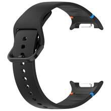 1pc Car Line Silicone Watch Strap Suitable For Samsun Galaxy Watch 8 (40mm/44mm)/Watch 8 Classic 46mm Soft And Comfortable To Wear, Convenient For Casual/Sports Wear, Suitable For All Adults To Wear, Compatible With Galaxy Watch8 Watch Band For Galaxy Watchbands (Only One Strap ,Non Watch Body)