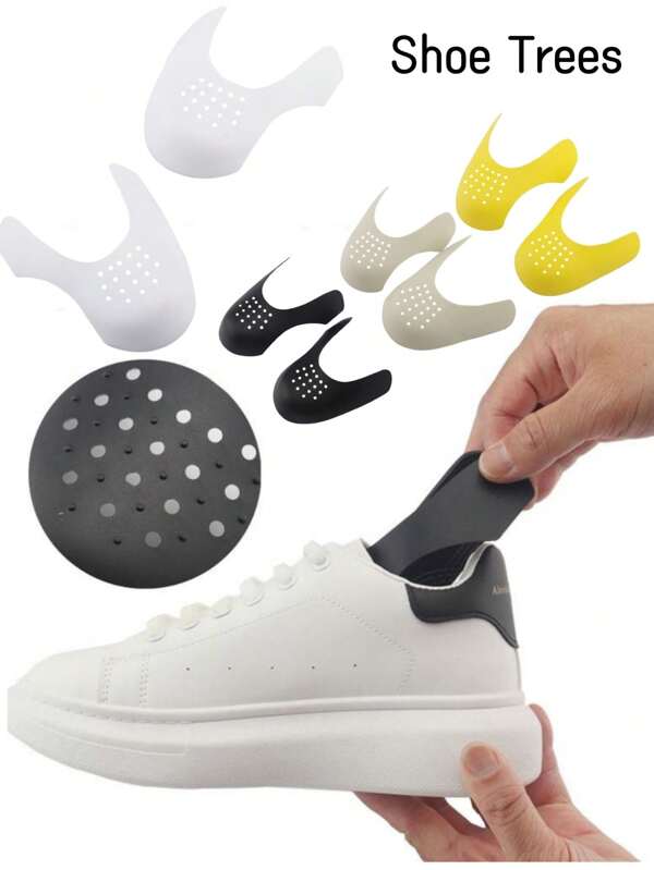 1 paire de protège-chaussures anti-froissage ajourés, couvre-protecteurs anti-froissage pour Jordans, Dunk | Protège-chaussures anti-froissage