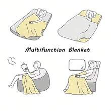 Soft Funny Throw Blanket Super Plim Plim Premium Flannel Fleece Lightweight Blanket Warm Plush Blankets All Season Use - C - View 3