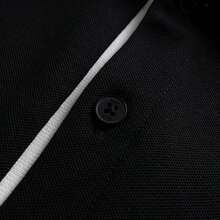 MLB Koszulka polo z krótkim rękawem i prostym kołnierzykiem, unisex, dojazdy do pracy, sport na świeżym powietrzu