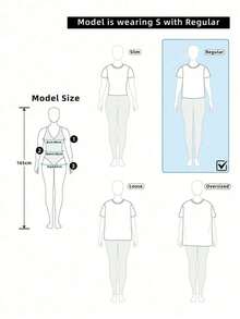 女士休闲宽松口号和心形印花圆领短袖 T 恤，夏季 - 白色 - 查看 7