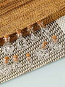 DIY Shaped Mini Glass Bottles, Wishing Bottles, Perfume Bottles, Phone Pendant Accessories