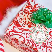 1/12/24/36/48pcs Custom Personalized Santa Claus Gift Tags, Christmas Gift Labels, From Santa Claus, Special Delivery North Pole, Santa Gift Tag, Gift Tag For Child