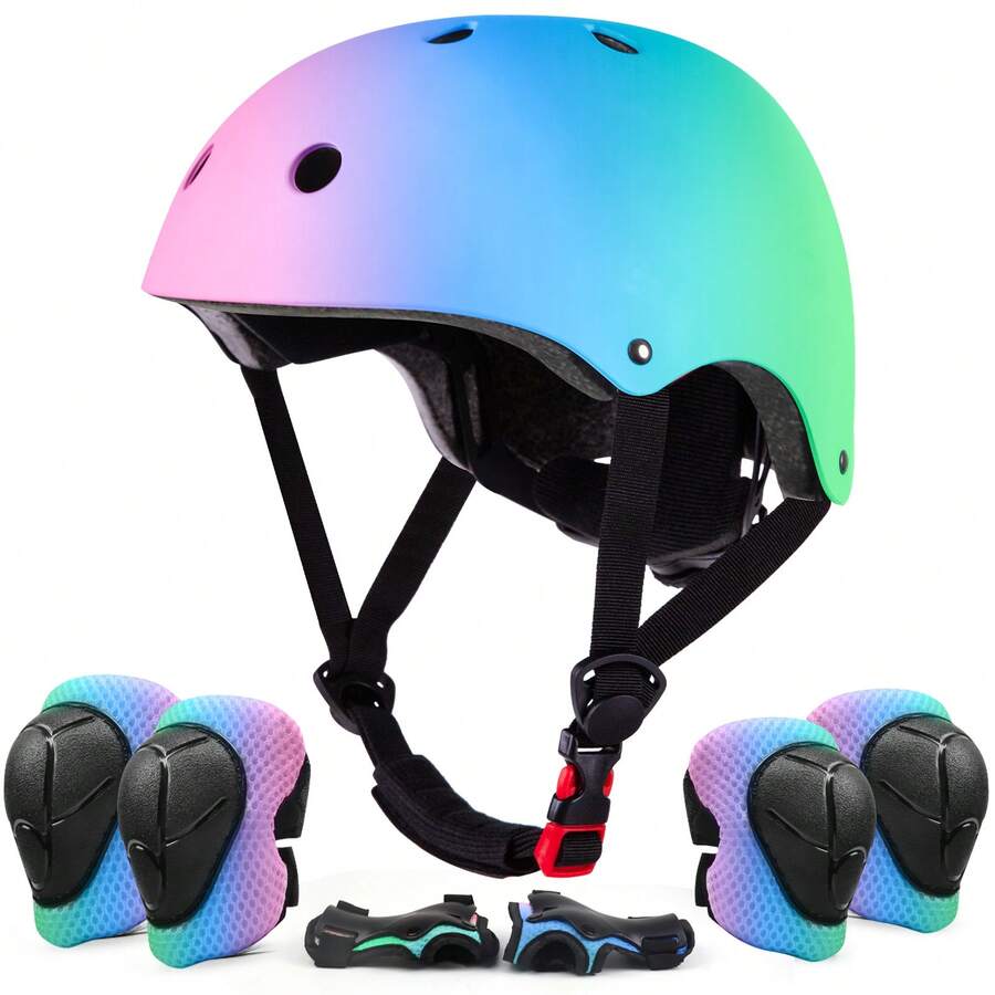 Kids Helmet For 2-8 Years Old Boys Girls Toddler Bike Helmets Lightweight Dinosaur Multi-Sports Helmet Safety Protection Gear For Cycling Skateboard Scooter, Kids Gifts - Mint Green - View 1