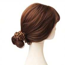 复古编织弹力发圈，时尚多股编织发箍 - 高弹力，适合女性/女孩发型造型 - 多功能发饰，塑料假发圈，涤纶和氨纶材质，适合女性打造时尚发髻、马尾辫，可作发圈、发带、发箍、发圈等，家居美容女性配饰礼品，头饰 - 彩色 - 查看 5