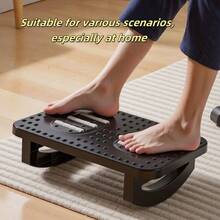 Living Room Sofa Foot Massage Stool, Internet Game Desk Foot Massage Stool, Office Sedentary Tool, Foot Pedal Anti Warping Cross Legged Desk Height Increasing Footrest, Office Footrest, Can Relieve Foot Fatigue - Multicolor - View 4