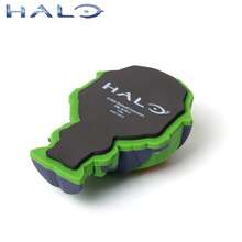 Microsoft 1PC HALO Officially Licensed Master Chief 3D Refrigerator Magnet Cool Game Themed Decor Sticker Ffor Kitchen Fridge Fine Collectible Game Peripheral Durable Magnetic Material Ideal Christmas Birthday Gift For Fans Collectors And Gaming Enthusiasts - Army Green - View 3