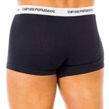 Emporio Armani Calções de banho masculinos - Multicolorido - Ver 5