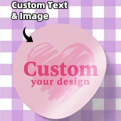 240pcs Customizable Labels - Customizable Text & Image Stickers, Customized Thank You Labels, No Ironing Needed, Decorative, Vibrant Colors, Ideal Gift For Men, Women, Family, Friends, Son, Daughter, Suitable For Anniversary, Birthday, Home, Halloween, Christmas, Multi-Purpose Decoration, Housewarming And More Occasions ,For Family