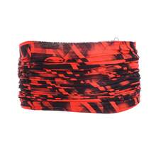 BUFF Collier Tubulaire Multifonctionnel 108600 Homme-Femme - Rouge noir - Voir 3