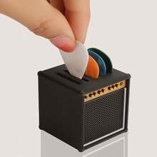 Guitar Pick Storage Box, Guitar Pick Display Stand, Amplifier Speaker-Shaped Pick Holder, Does Not Include Guitar Picks, Guitar Pick Storage Box Set For Guitarists And Music Enthusiasts - Multicolor - View 7