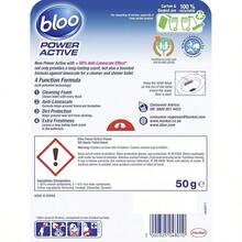 Bloo Power Active Toilet Rim Block Fresh Flowers, With Anti-Limescale, Cleaning Foam, Dirt Protection And Extra Freshness - Pack Of 3 Rimblocks - 1 Count (Pack Of 1) - View 11