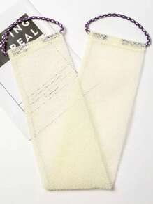 1 Pieces African Exfoliating Net Sponge, African Bathing Back Scrubbers, Shower Net Body Scrubber With Pull Strap