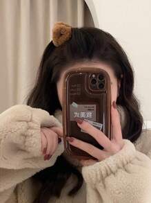 Hair Clips Claw Clips 2PCS Cute Plush Cat Ear Hair Clip, Soft And Sweet Autumn And Winter Ladies And Girls Hair Accessories, School Stuff, College Autumn Accessories