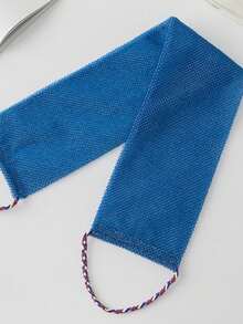 1pc African Mesh Exfoliating Back Long Net Bath Scrub Towel Set,Double-Sided For Gentle,Rough Exfoliation, Effective Body Scrub, Back Scrubber For Shower Use,Premium Mesh Material, Convenient Strap Towel Design, Loofah Towel - Multicolor - View 8