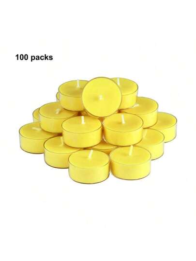 单芯香茅蜡烛，天然驱蚊蜡烛，香茅香薰蜡烛，大豆蜡烛蜡，12/30/50/100 支，带烛芯剪，每支蜡烛燃烧时间 4+/60 小时，家用香茅香薰蜡烛，非常适合庭院、阳台、户外、花园、婚礼派对、露营、晚餐，可作为生日、返校、周年纪念礼物