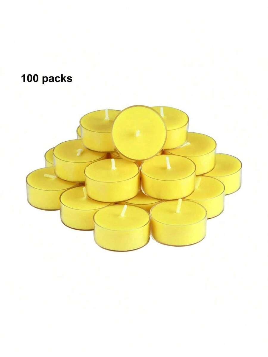 Scented Citronella Candle With Single Wick, Natural Scented Citronella Candle Citronella Scented Candle Soy Each Candle 4+/60Hours Burn Time, Home Scented Citronella Candle Great For The Patio, Balcony, Outdoor, Garden, Wedding Party, Camping, Dinner