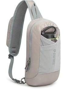 - Bolso bandolera con bloqueo RFID, ligera, bandolera para viajes, deportes, correr - Amarillo - Ver 10
