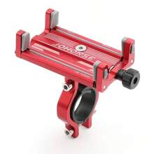 1 szt. 360° obrotowy uchwyt na telefon do roweru/motocykla/skutera, antypoślizgowy uchwyt na kierownicę do telefonu do nawigacji