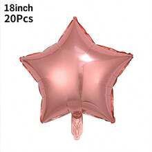 18" ,10" Star Balloons Foil Balloons Mylar Balloon For Birthdays Christmas, Halloween, New Year's Day,Baby Shower, Gender Reveal, Wedding, Magical Prom, Engagement Party Decoration