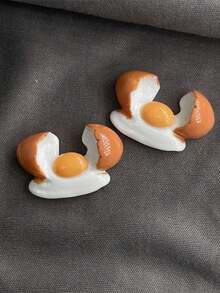 1/3 Sets [8 Pieces Per Set] Cute Chick & Egg Pattern Refrigerator Magnets - 3D Stereoscopic, Multicolor Style, Fried Egg, Scrambled Egg, Chick Icon Adorable Magnets, Suitable For Decorating Office, Kitchen, Whiteboard, Storage Cabinet, Dishwasher, Home Decor, Valentine's Day Gift