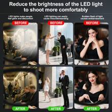 LED Light Blocking Sticker For Meta Rayba Glasses Way-Farer/Skyler/Headliner Glasses Camera Llight Cover Smart Glasses Accessories - Black - View 9