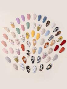 50/20/10 件装女婴可爱幼儿花朵图案按扣发夹 - 儿童 BB 夹布艺刺绣水滴夹、印花发夹婴儿刘海夹、头饰发饰 约 3.81 厘米 迷你发夹和配饰 适合女婴、婴儿、幼儿